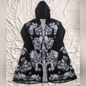 Free People After the Storm Hooded Cardigan